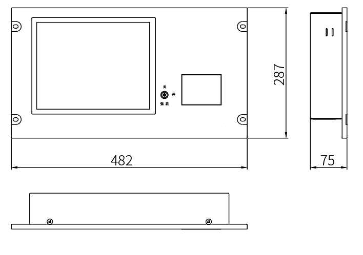 应急照明控制器安装示意图