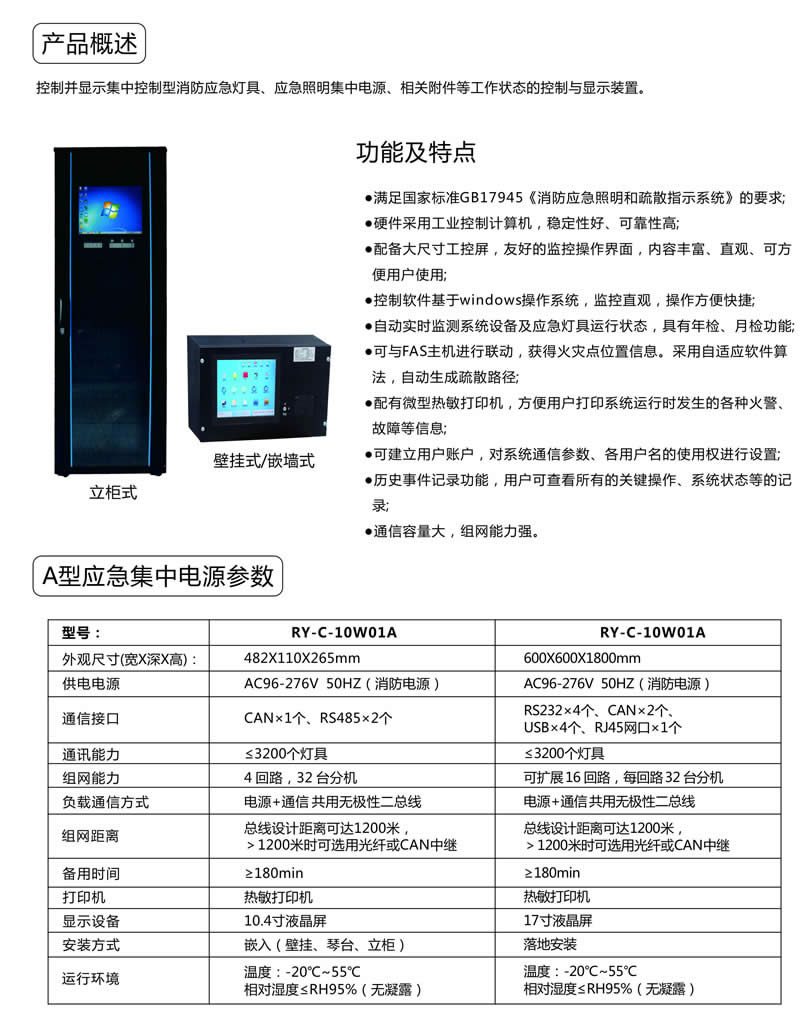 300W应急照明集中电源